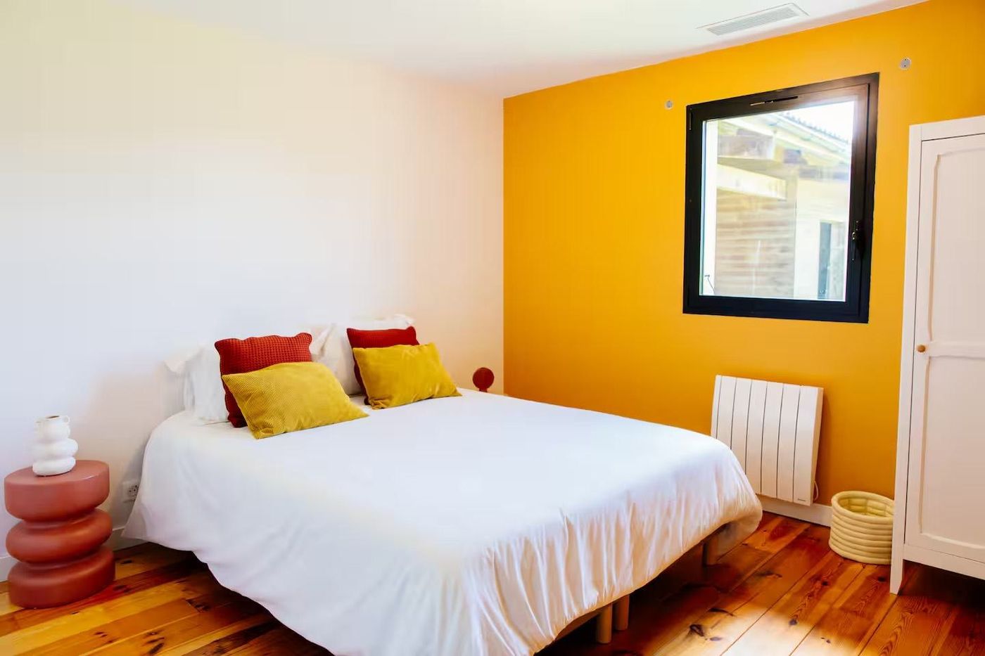 La chambre orange de La Bordelaise